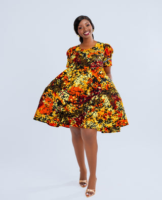 Ankara Shift Dress