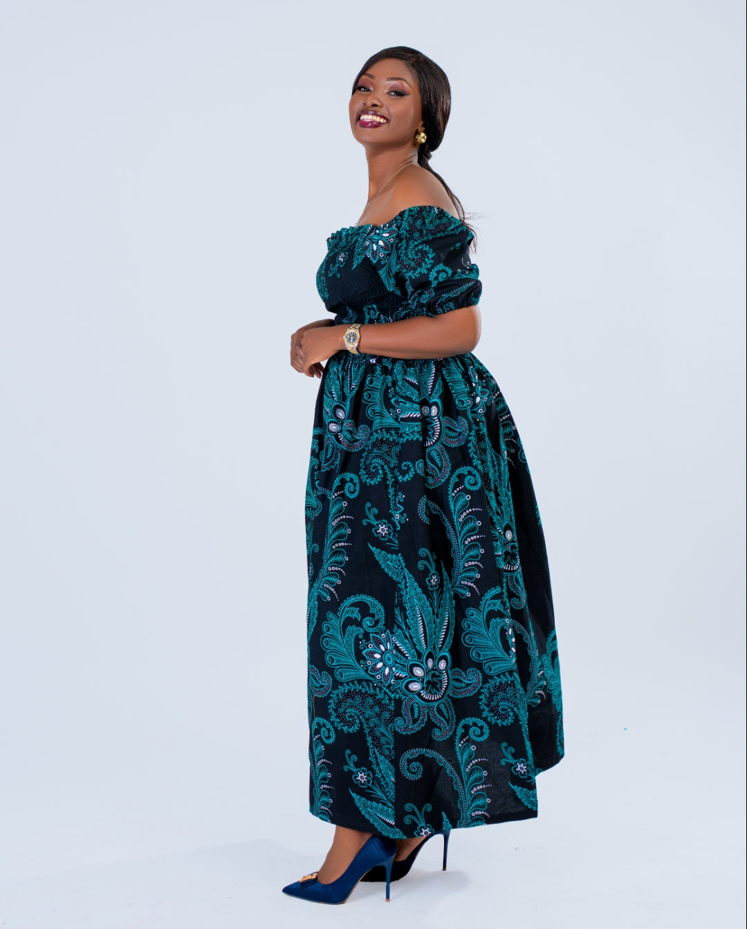 Ankara Maxi Dress