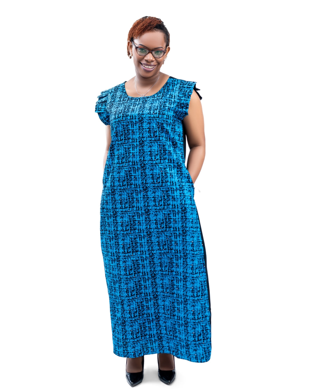 Ankara Maxi Dresses with a touch of Turkey Material