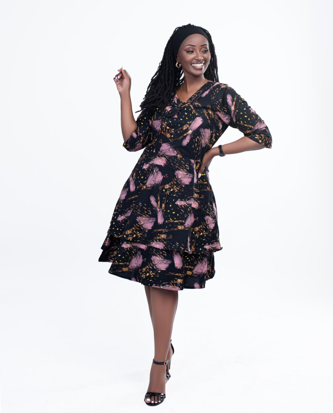 Ankara Skater Dresses