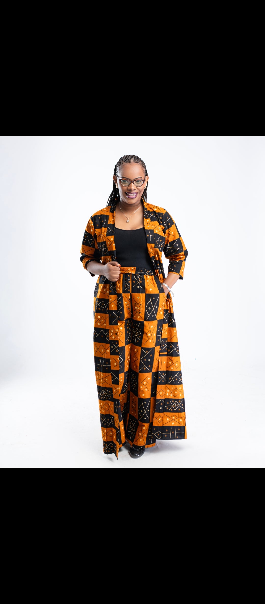 Tribal Ankara 2pc (Kimono & Trouser)