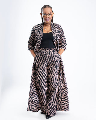 Tribal Ankara 2pc (Kimono & Trouser)