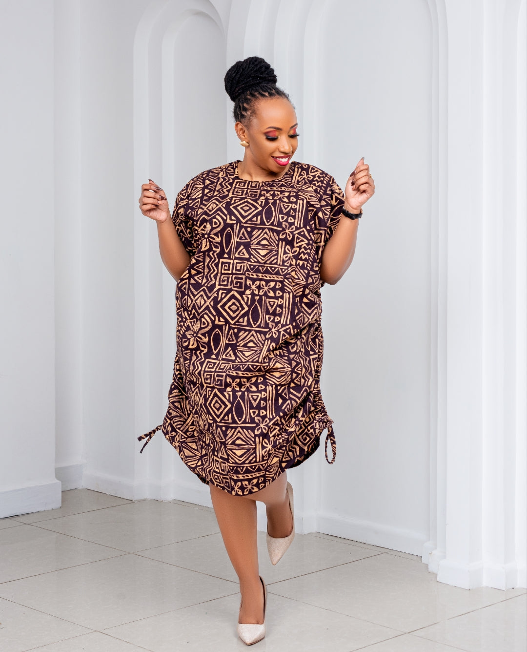 Ankara Shift Dresses