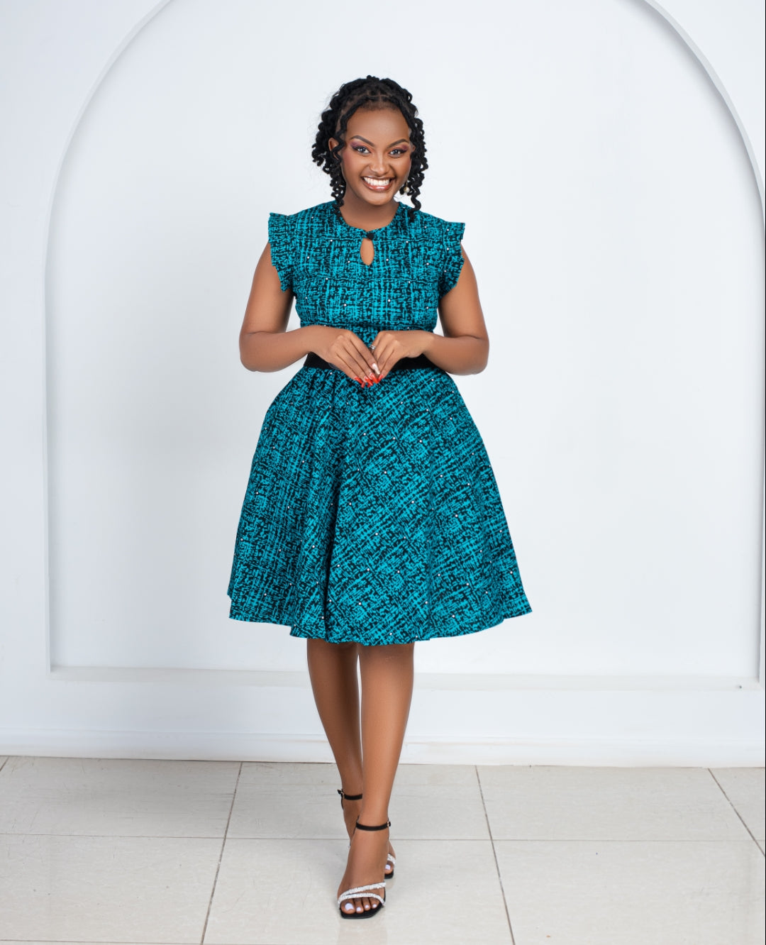 Ankara Skater Dresses