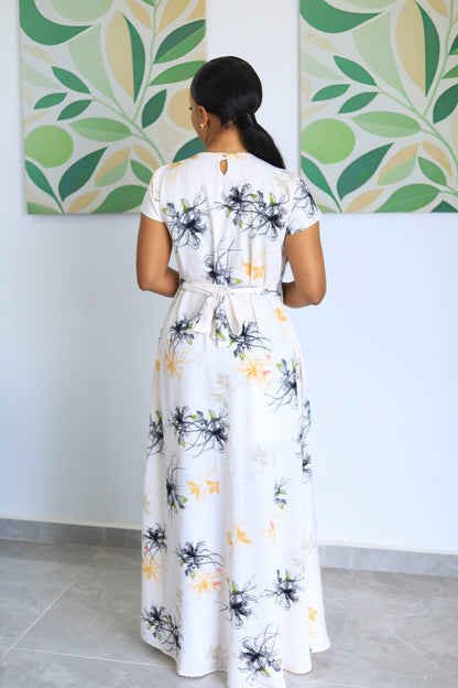 Floral Print Maxi Dress