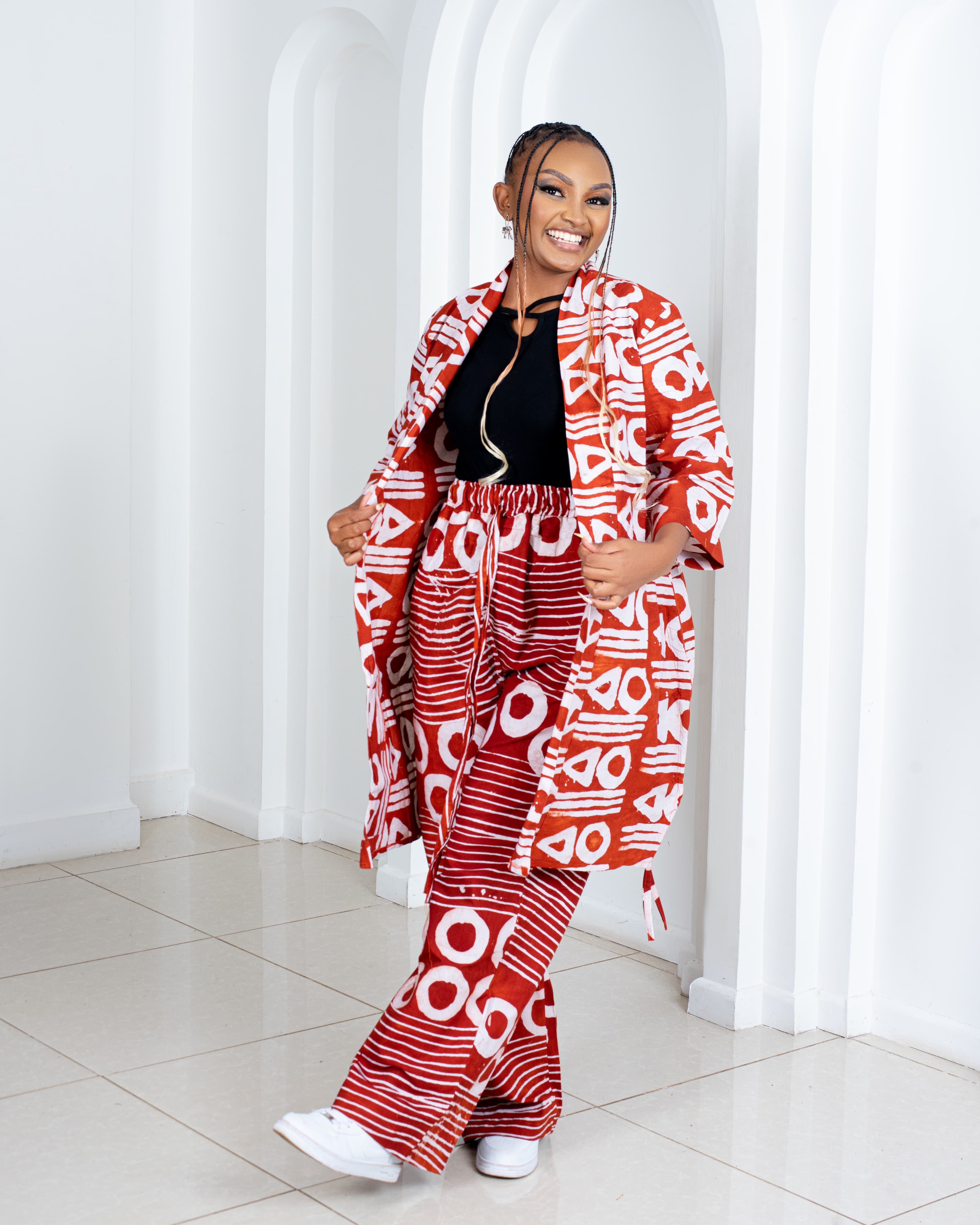 Batik 2pc Set (Kimono & Palazzo)